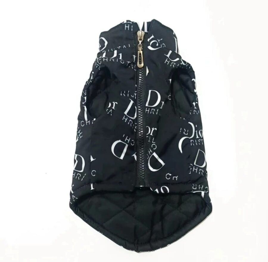 Autumn winter comfortable luxury pet jacket French bulldog clothing brand with dog logo - Image 3